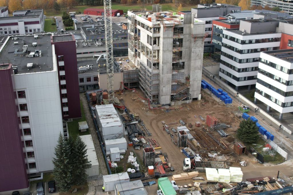 Santaros klinikų biobanko, ląstelių terapijos ir gamybos centras (Santariškių g. 2) - Health center, Other healthcare - construction photos