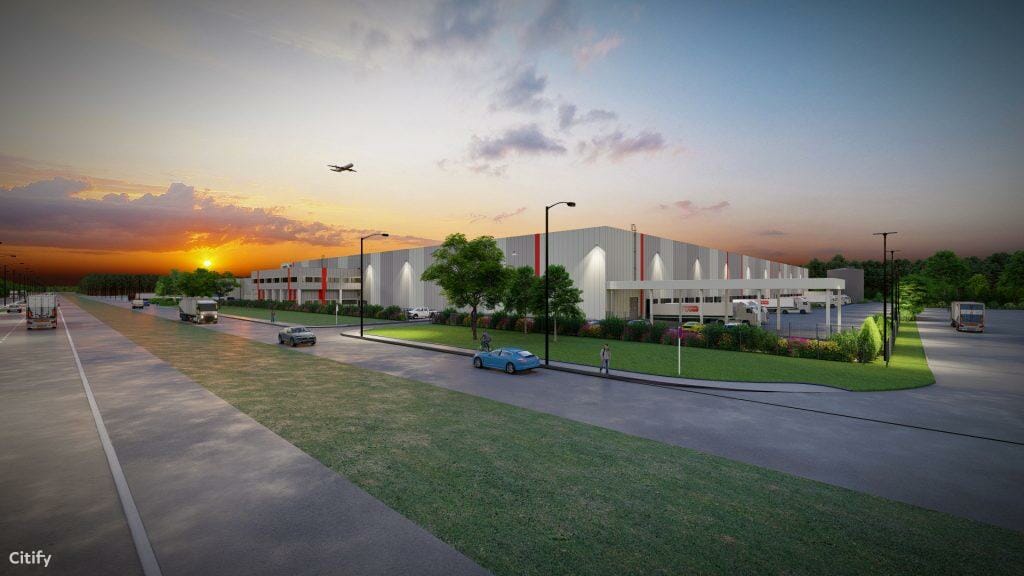 Tīraines iela 11 (Tīraines iela 11, 11a) - Warehouse / Distribution center - visualization