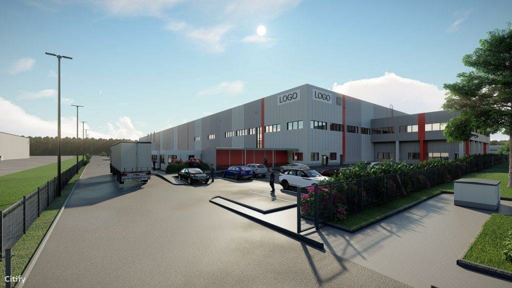 Tīraines iela 11 (Tīraines iela 11, 11a) - Warehouse / Distribution center - visualization