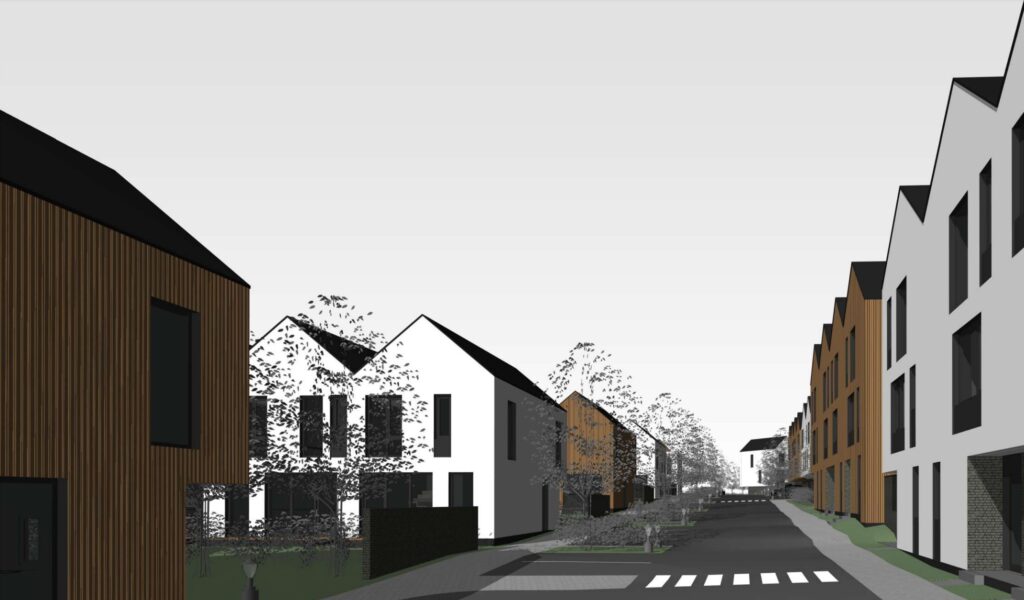 Stillum (Užubalių g. 17) - Row housing - visualization