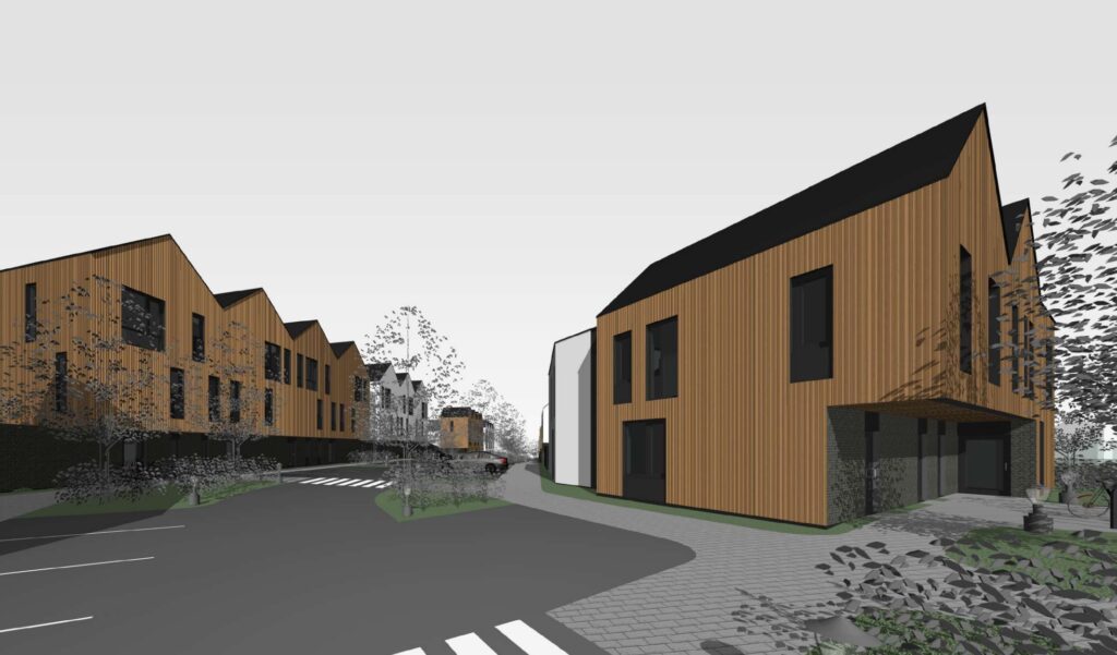 Stillum (Užubalių g. 17) - Row housing - visualization