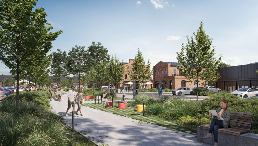 FABRIKA (Valmieras iela 2) - Shopping center - visualization