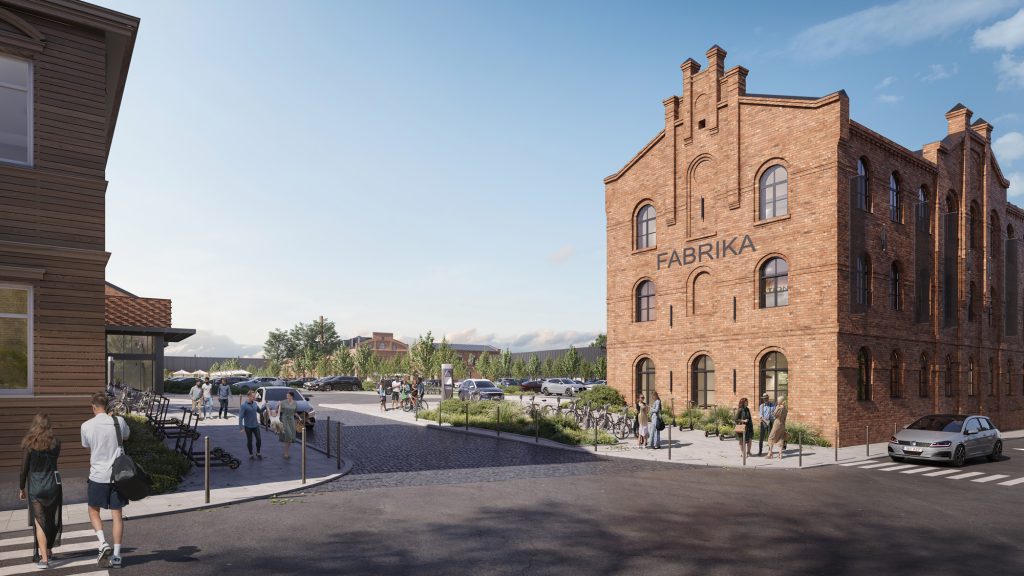 FABRIKA (Valmieras iela 2) - Shopping center - visualization