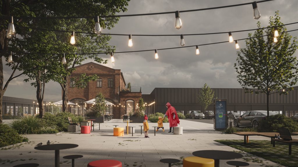 FABRIKA (Valmieras iela 2) - Shopping center - visualization