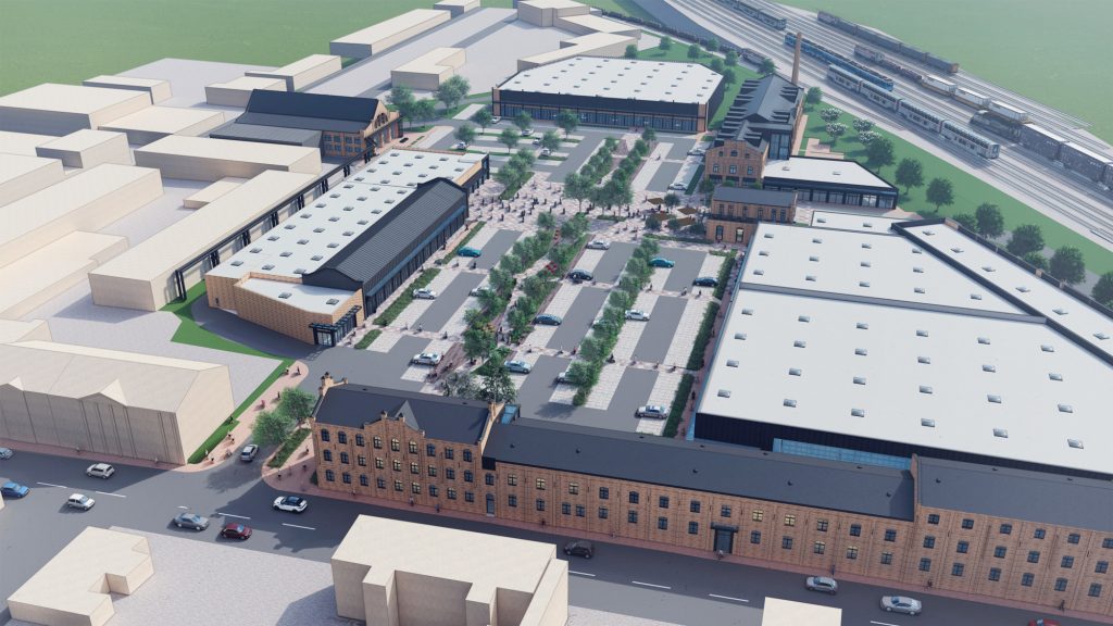 FABRIKA (Valmieras iela 2) - Shopping center - visualization