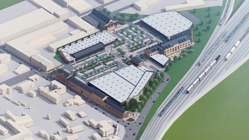 FABRIKA (Valmieras iela 2) - Shopping center - visualization