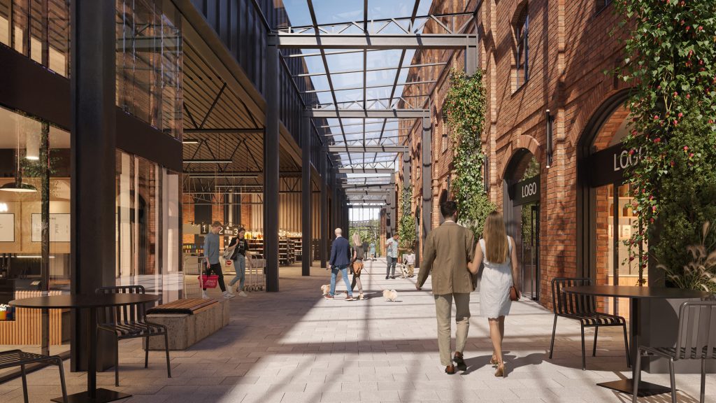 FABRIKA (Valmieras iela 2) - Shopping center - visualization