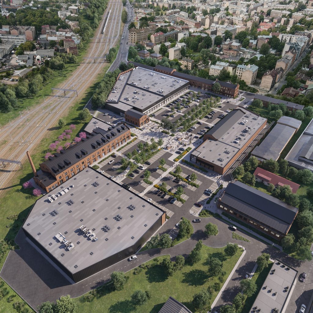 FABRIKA (Valmieras iela 2) - Shopping center - visualization