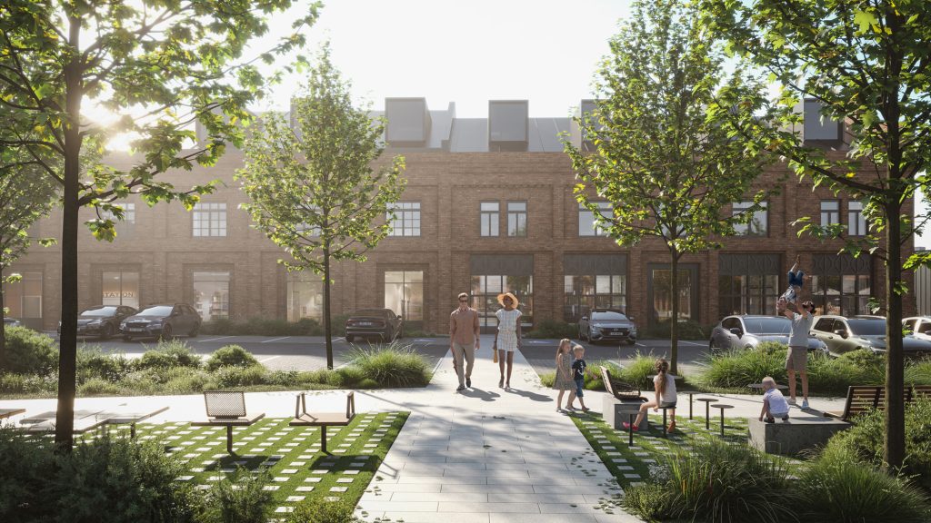 FABRIKA (Valmieras iela 2) - Shopping center - visualization