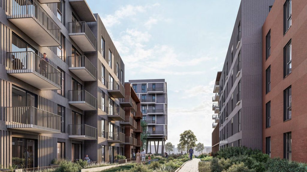 Verkių g. 36 (Verkių g. 36) - Multi apartment - visualization