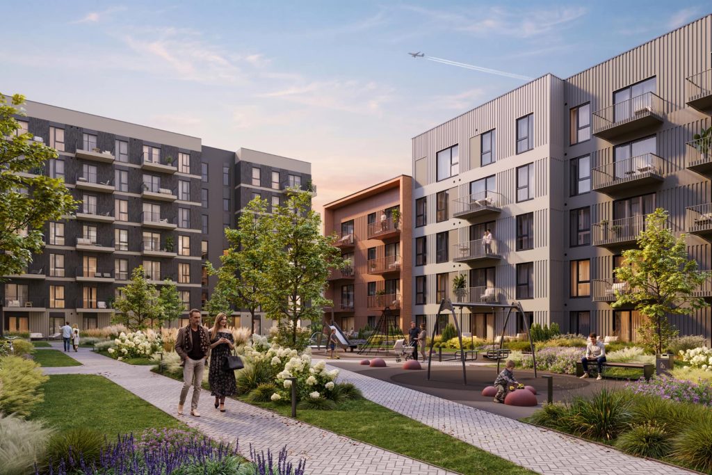 Žirmūnų Era 2 etapas (Verkių g. 36) - Daugiabutis - vizualizacija