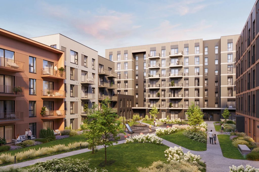 Žirmūnų Era 2 etapas (Verkių g. 36) - Daugiabutis - vizualizacija