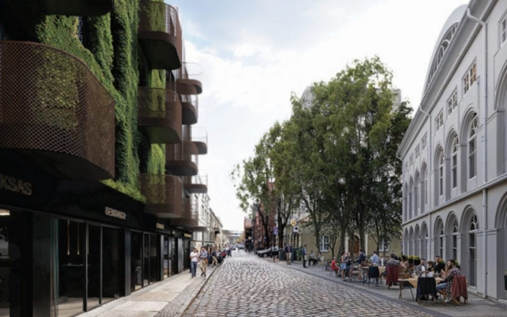 Teatro namai (Žvejų g. 3) - Daugiabutis - vizualizacija