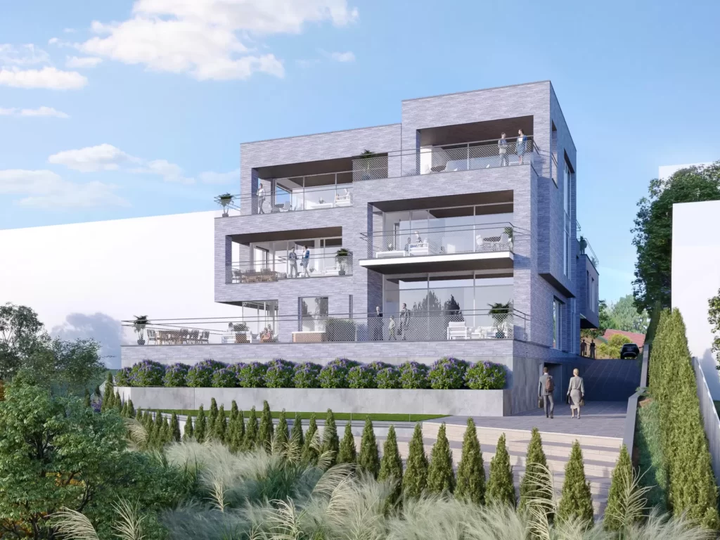 Kauno panorama (A. Mackevičiaus g. 58) - Multi apartment - visualization