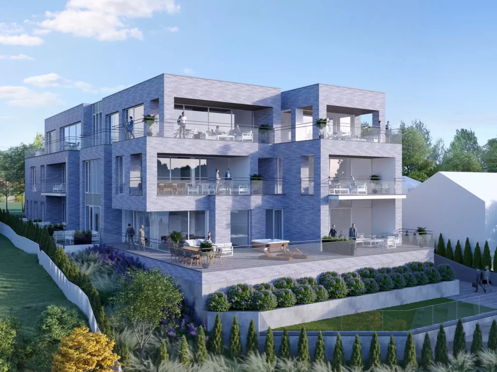 Kauno panorama (A. Mackevičiaus g. 58) - Multi apartment - visualization