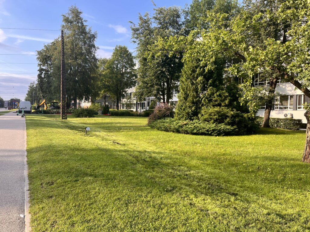 Rīgas Stradiņa Universitātes Stomatoloģijas institūta labiekārtojums (Dzirciema iela 20) - Square - construction photos