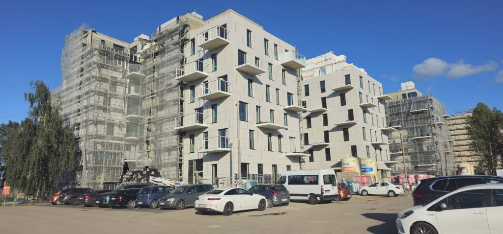 Heart of Hanza (Hanzas iela 3B) - Daugiabutis, Kita komercija - statybų nuotraukos