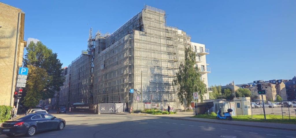 Heart of Hanza (Hanzas iela 3B) - Daugiabutis, Kita komercija - statybų nuotraukos