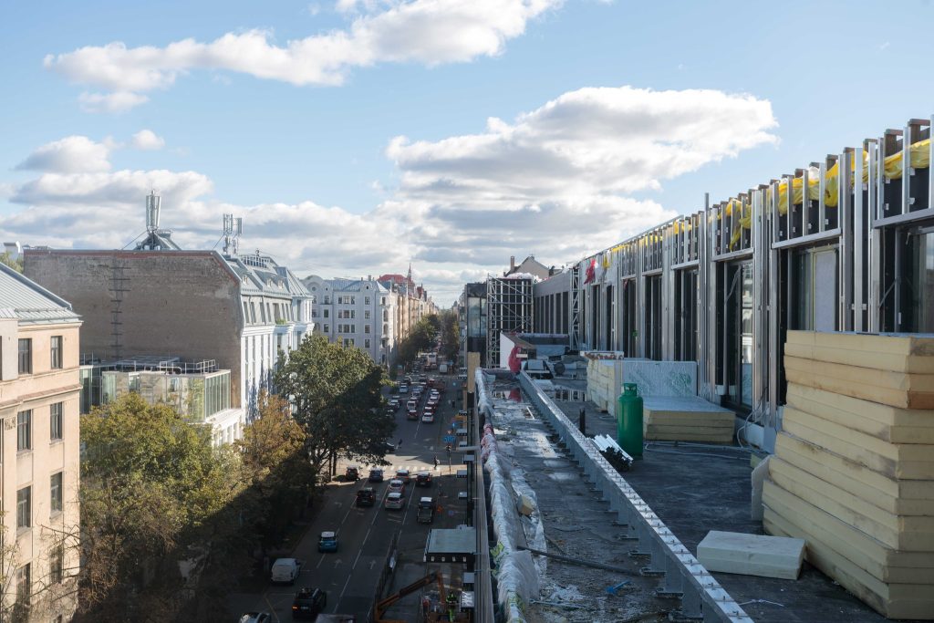 Heart of Hanza (Hanzas iela 3B) - Daugiabutis, Kita komercija - statybų nuotraukos