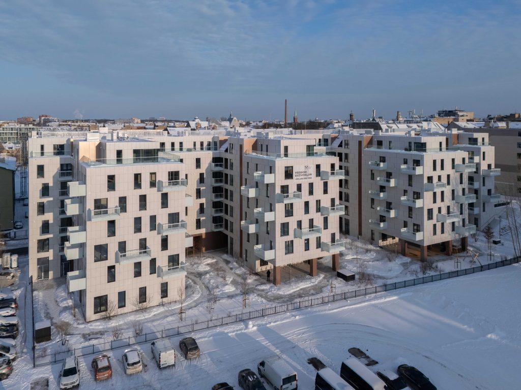 Heart of Hanza (Hanzas iela 3B) - Daugiabutis, Kita komercija - statybų nuotraukos