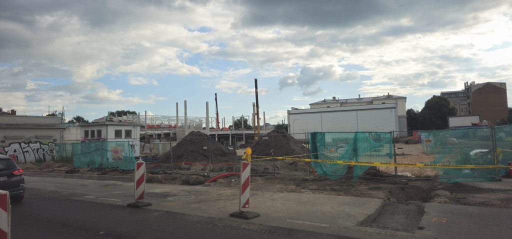 Lāčplēša Skvērs 2. kārta - Lāčplēša iela 76 (Lāčplēša iela 76) - Office center - construction photos