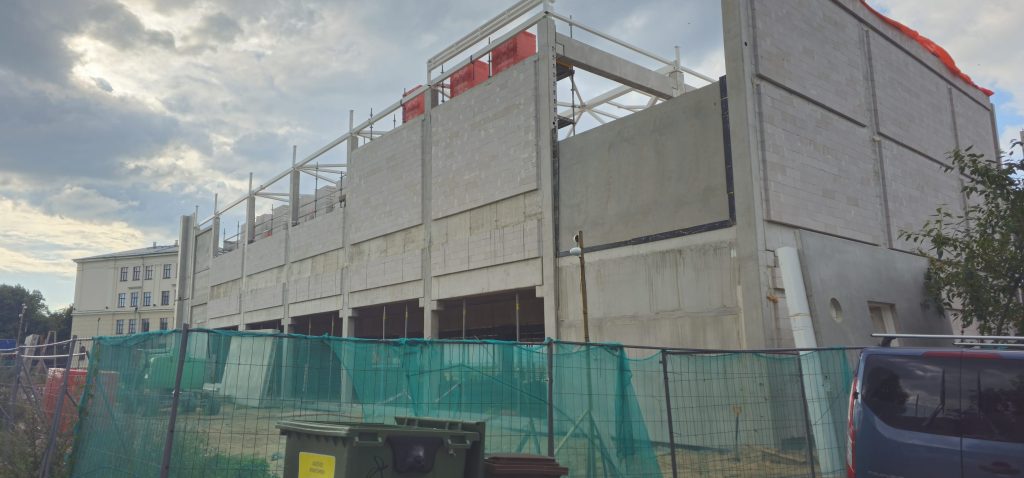 LIDL - Lāčplēša iela 76 (Lāčplēša iela 76) - Shopping center - construction photos