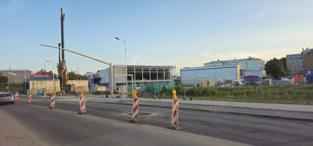 LIDL - Lāčplēša iela 76 (Lāčplēša iela 76) - Shopping center - construction photos