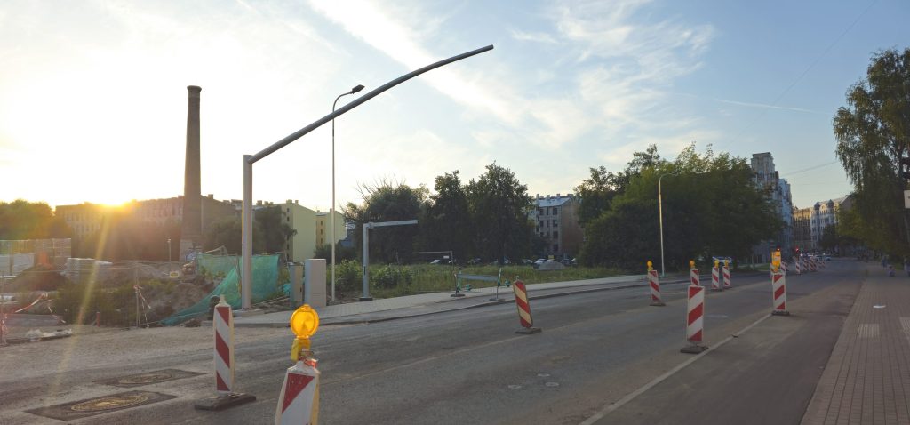 Lāčplēša Plaza - 1. kārta - Lāčplēša iela 76 (Lāčplēša iela 76) - Verslo centras - statybų nuotraukos