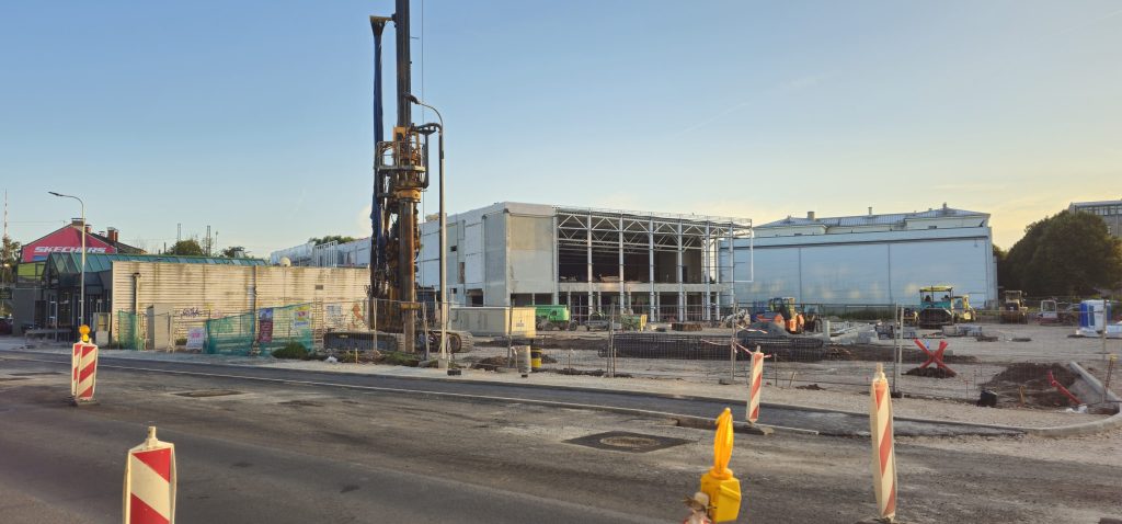 LIDL - Lāčplēša iela 76 (Lāčplēša iela 76) - Shopping center - construction photos