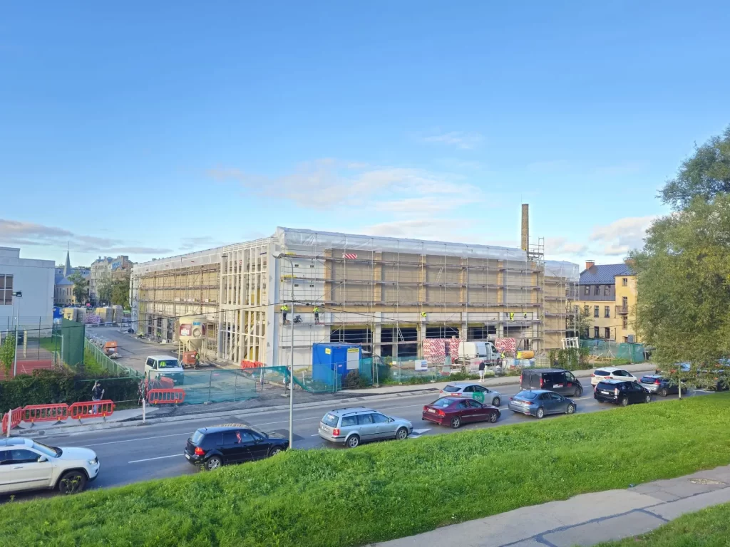 LIDL - Lāčplēša iela 76 (Lāčplēša iela 76) - Shopping center - construction photos