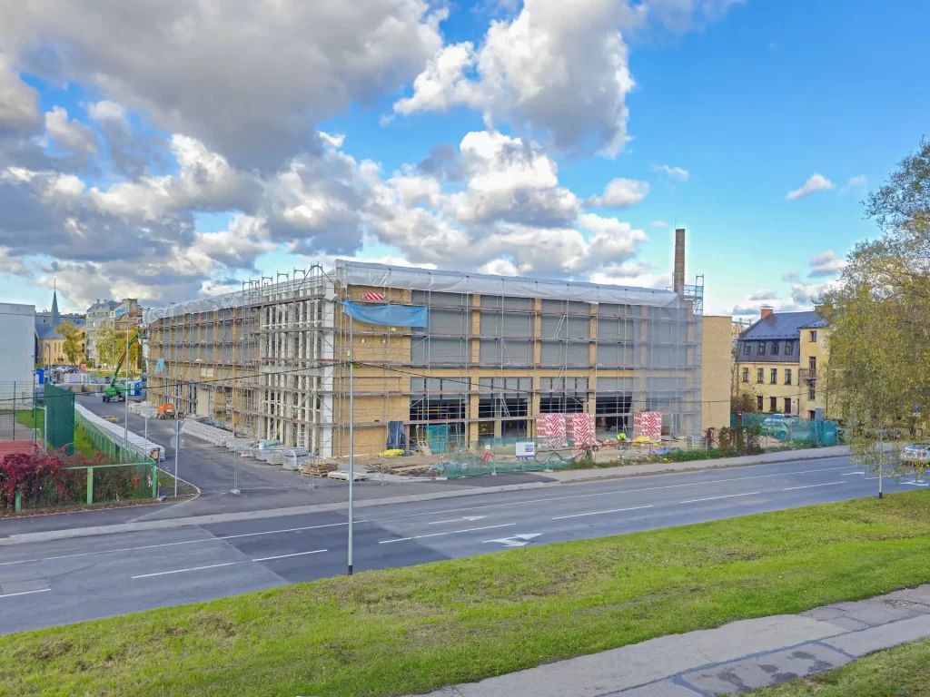 LIDL - Lāčplēša iela 76 (Lāčplēša iela 76) - Shopping center - construction photos