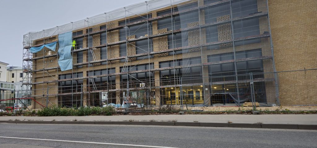 LIDL - Lāčplēša iela 76 (Lāčplēša iela 76) - Shopping center - construction photos