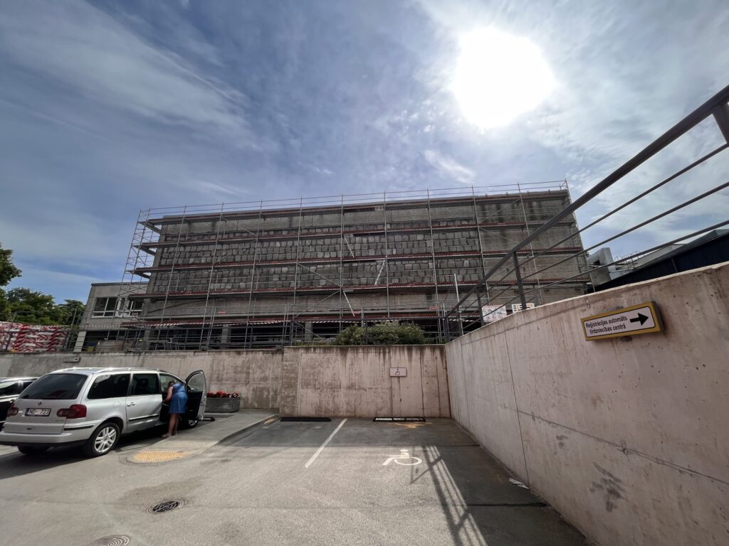 Lidoņu iela 27 k-2 (Lidoņu iela 27 k-2) - Cultural center - construction photos