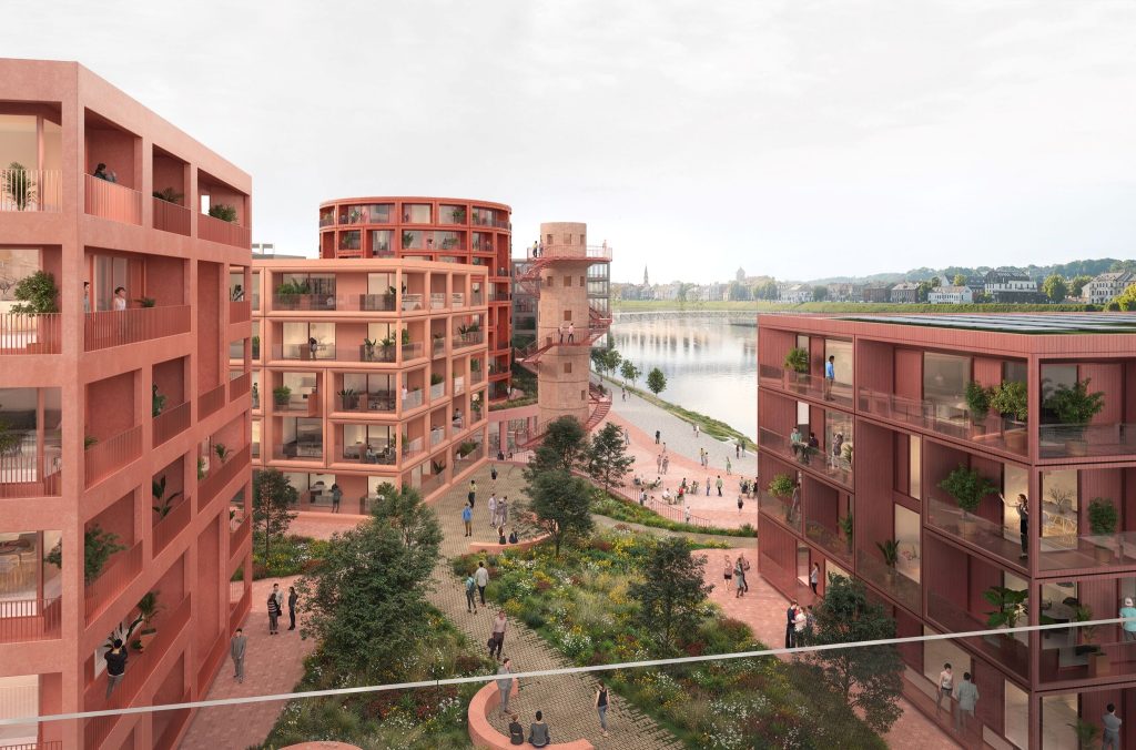 H. ir O. Minkovskių g. 41A (H. ir O. Minkovskių g. 41A) - Multi apartment, Office center - visualization