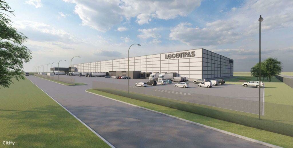 Jogėliškių g. 12 (Jogėliškių g. 12) - Warehouse / Distribution center - visualization