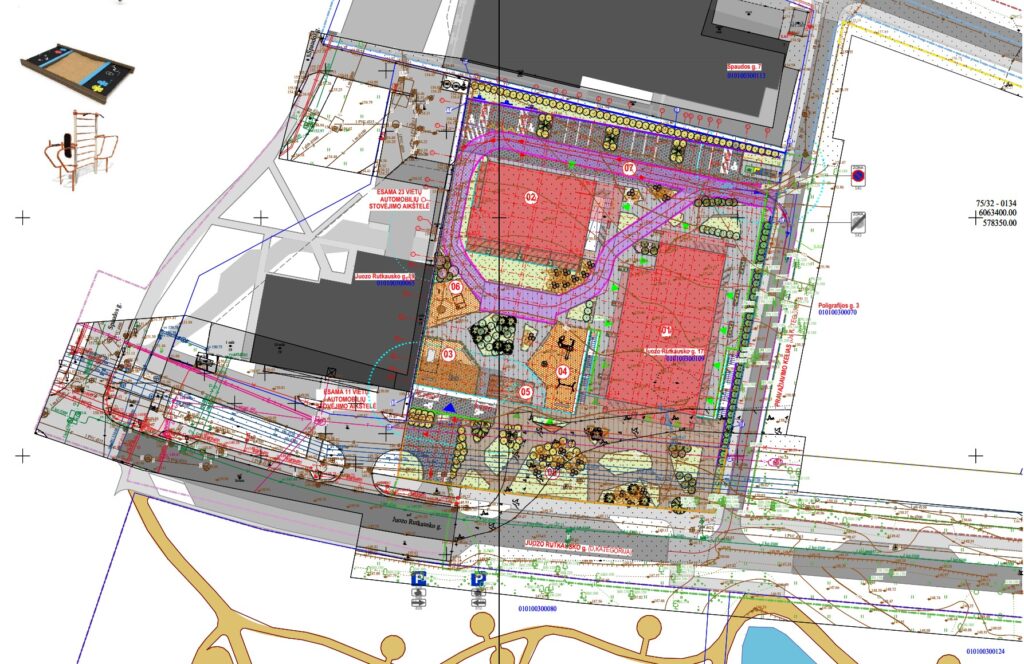 Juozo Rutkausko g. 17 (Juozo Rutkausko g. 17) - Multi apartment - visualization