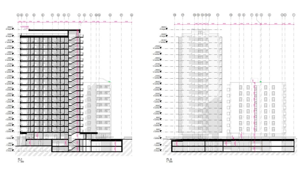 Juozo Rutkausko g. 17 (Juozo Rutkausko g. 17) - Multi apartment - visualization