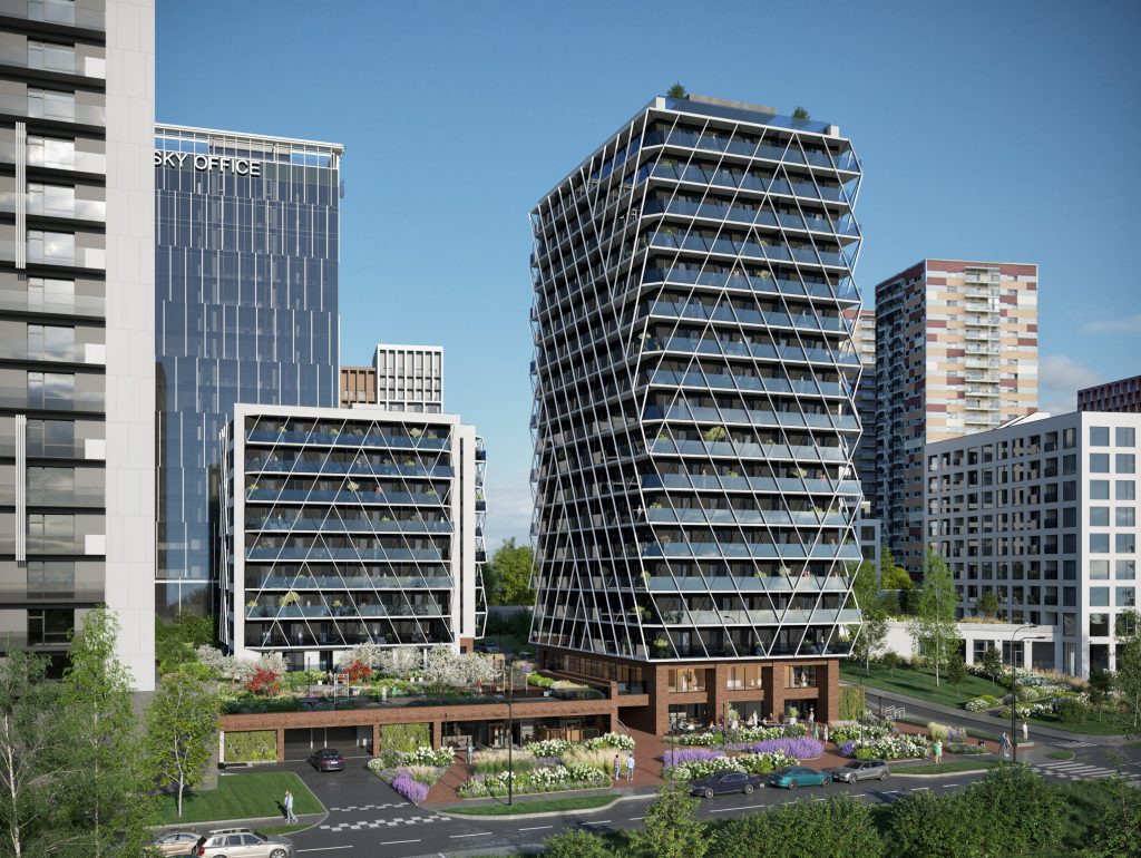 Skyhome 2 (Juozo Rutkausko g. 17) - Multi apartment - visualization