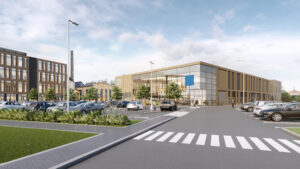 Lāčplēša skvērs - 1. kārta - LIDL - Lāčplēša iela 76 (Lāčplēša iela 76) - Tirdzniecības centrs