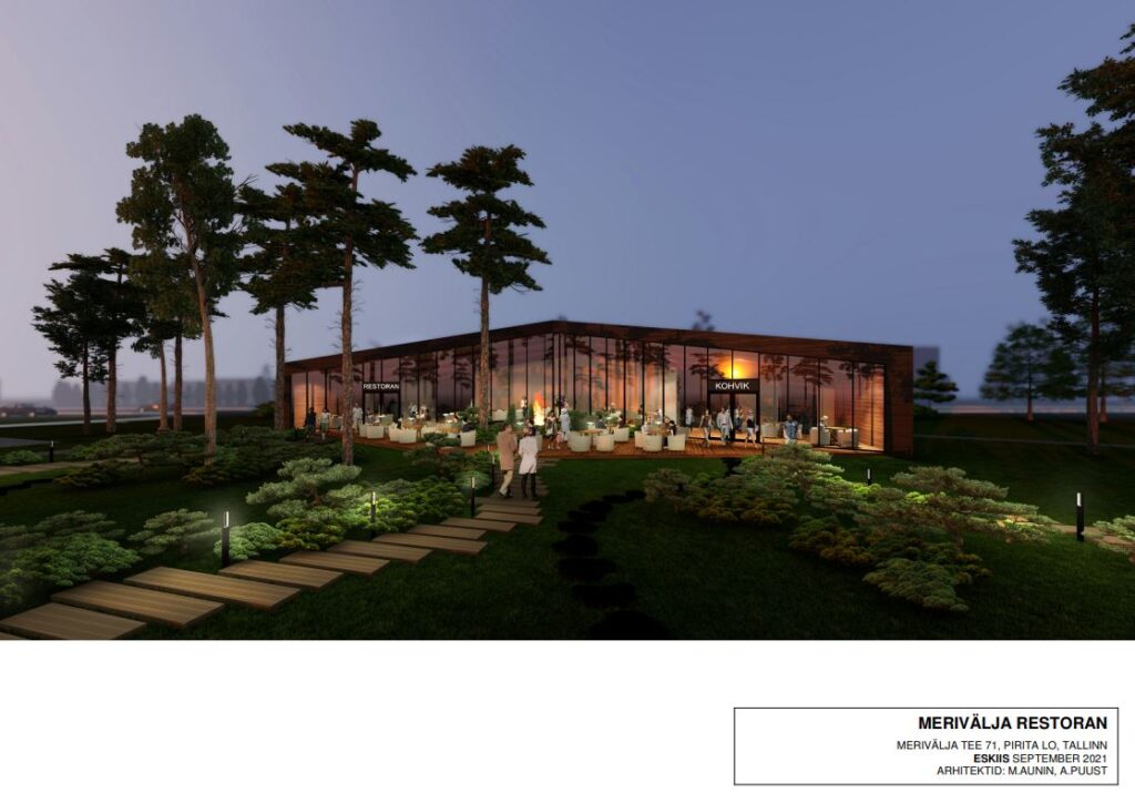 Merivälja tee 71 (Merivälja tee 71) - Ēdināšanas pakalpojumi - vizualizācija
