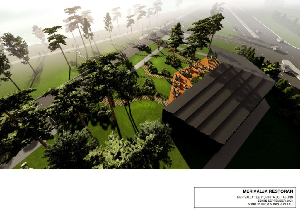 Merivälja tee 71 (Merivälja tee 71) - Ēdināšanas pakalpojumi - vizualizācija