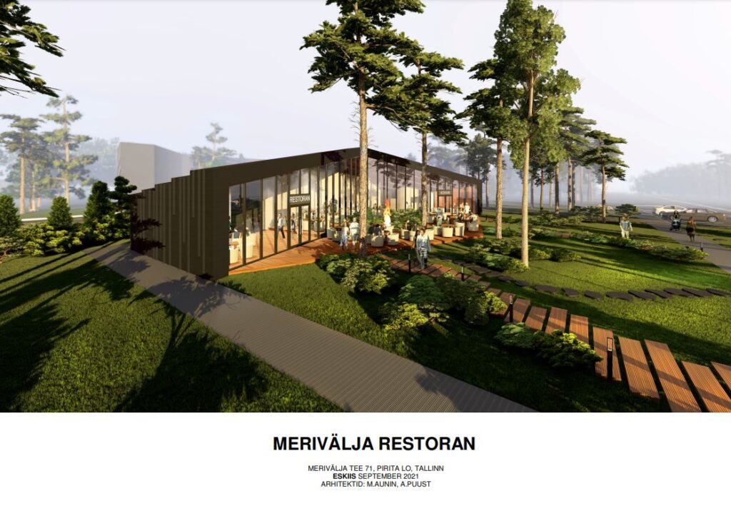 Merivälja tee 71 (Merivälja tee 71) - Ēdināšanas pakalpojumi - vizualizācija