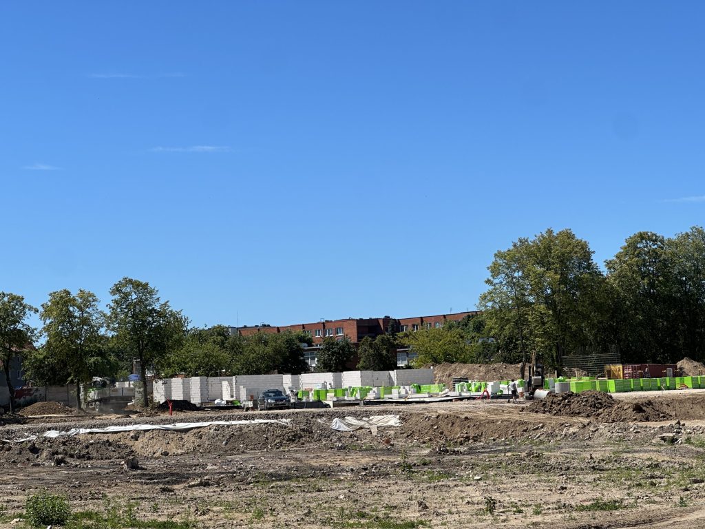 Trinyčių rezidencija | 1 etapas (Bangų g. 24) (Bangų g. 24) - Multi apartment - construction photos