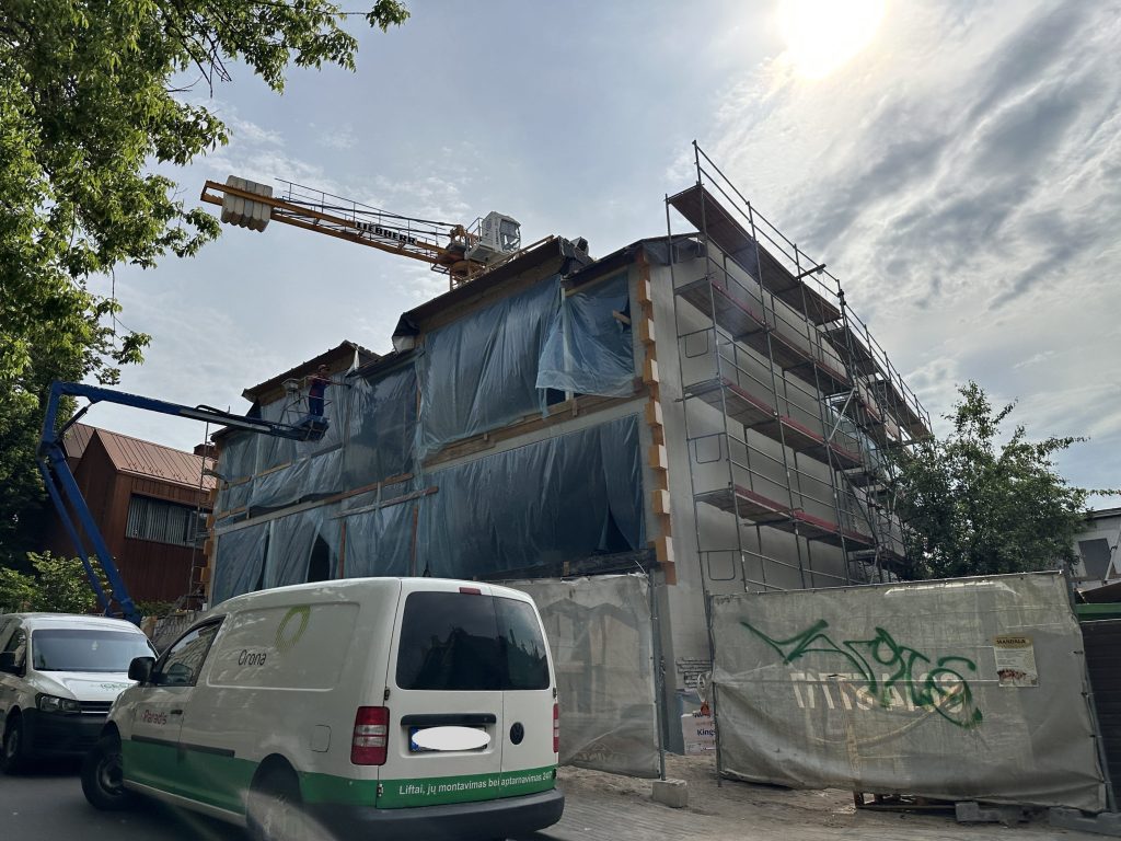 Krivių g. 11 (Krivių g. 11) - Multi apartment - construction photos