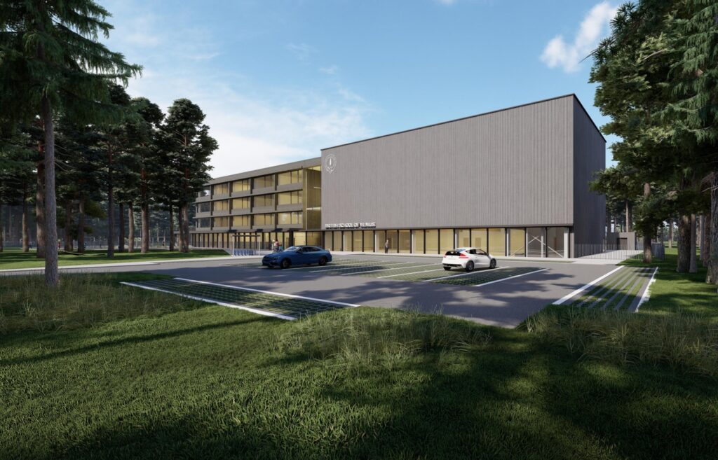 The British School of Vilnius Miškadvario g. (Miškadvario g. 6) - Primary and secondary education - visualization