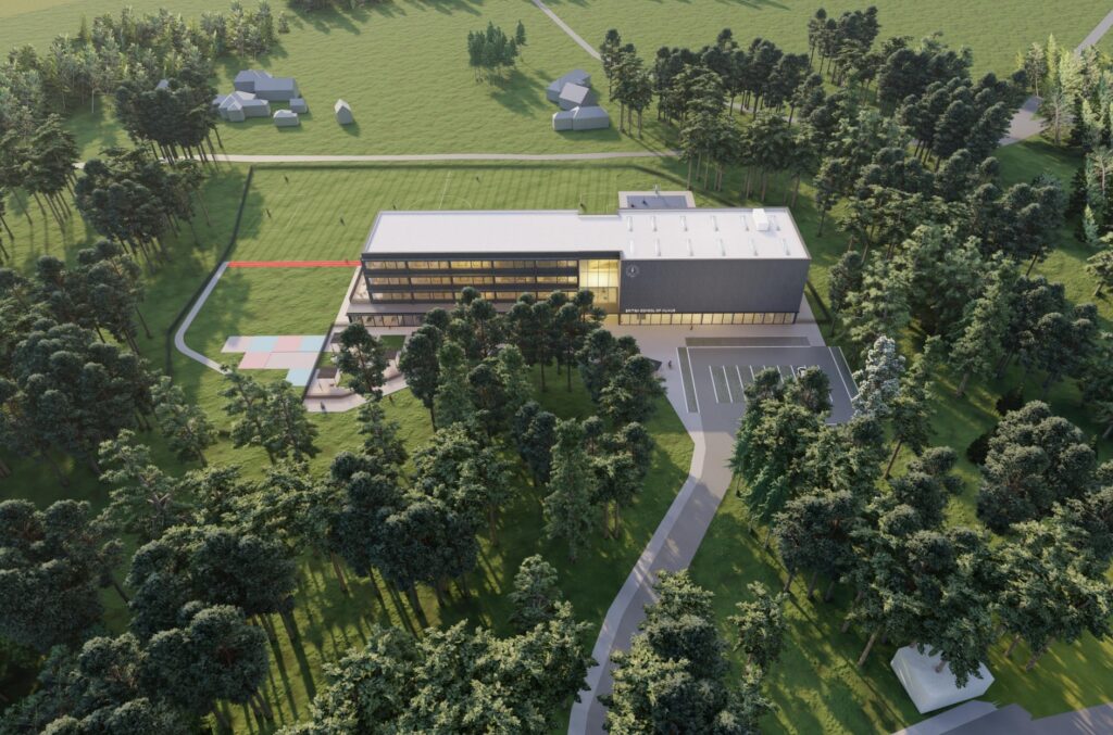 The British School of Vilnius Miškadvario g. (Miškadvario g. 6) - Primary and secondary education - visualization