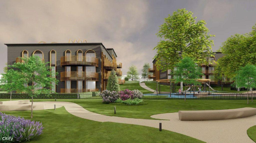 Park Tondi Residentsid (Sõjakooli 1b, 1c) - Multi apartment - visualization