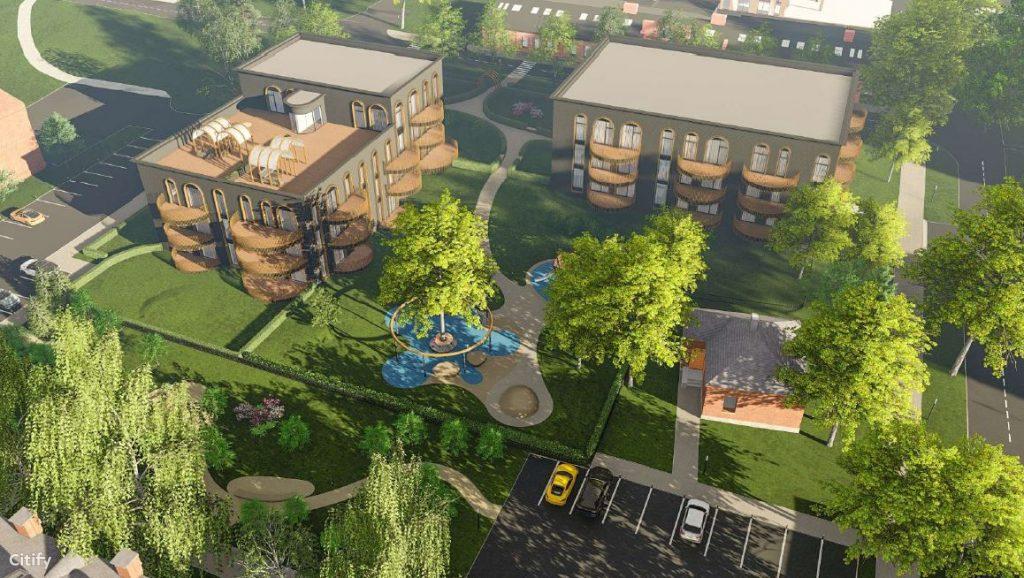 Park Tondi Residentsid (Sõjakooli 1b, 1c) - Multi apartment - visualization