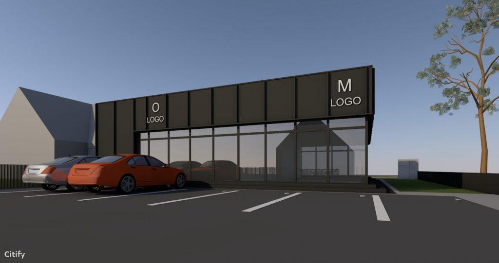 Vandžiogalos pl. 38A (Vandžiogalos pl. 38A) - Non-food store - visualization