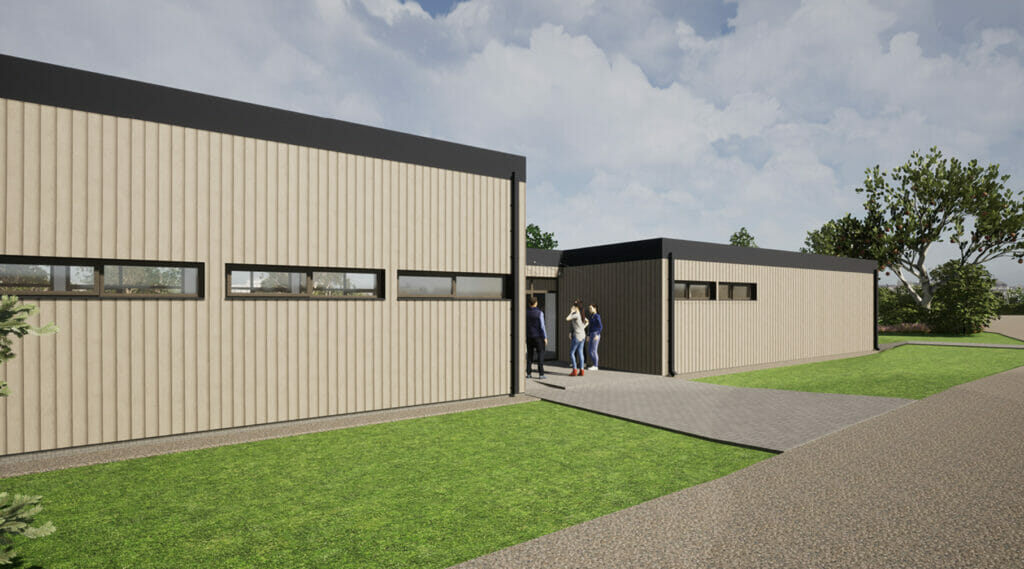 KU Botanikos sodo pastatas (Kretingos g. 92) - Science institution - visualization